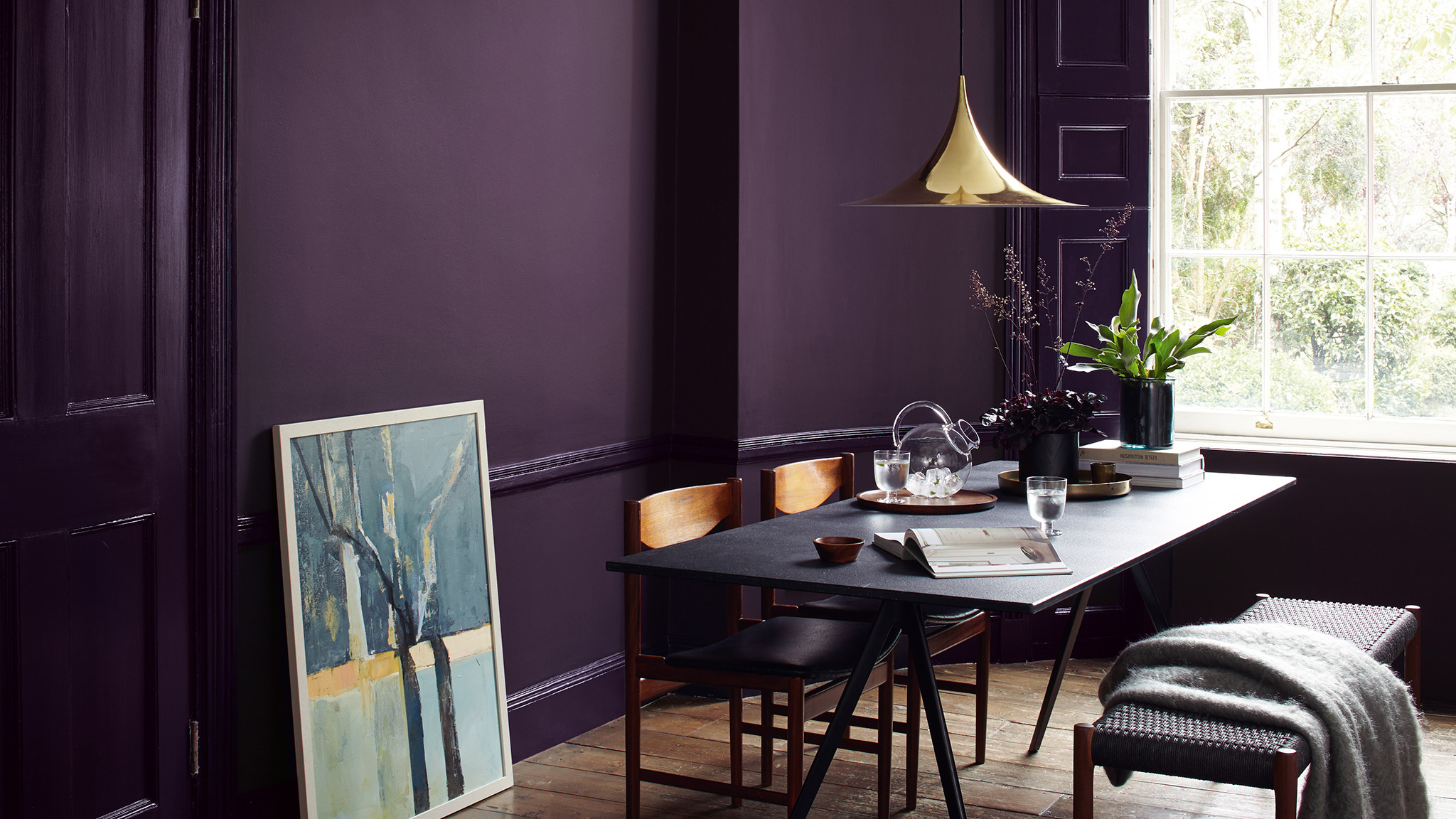 Purple dining room Dulux_dark_shades_UK_4