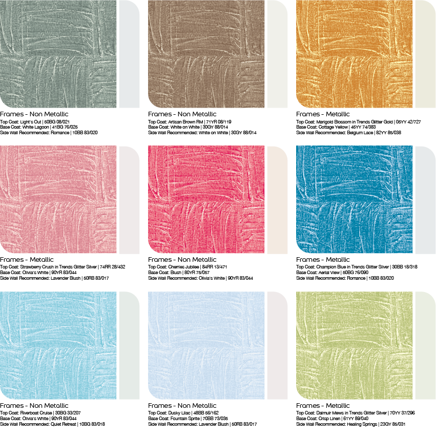 Frames Color Option Frames Color Option