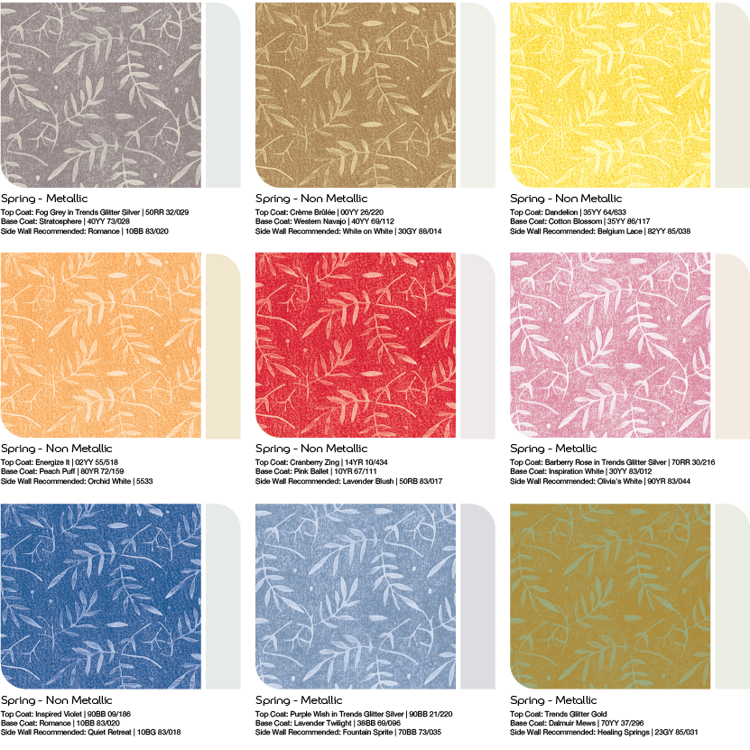 Spring Color Option Spring Color Option